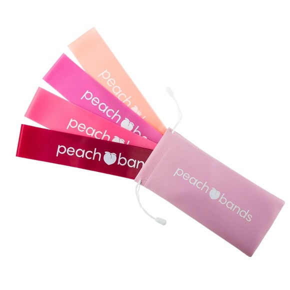 Peach Bands - Resistance band set and Core Sliders - Picture 2 of 8